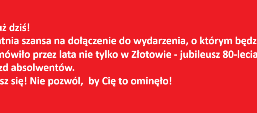 Absolwenci Curie!