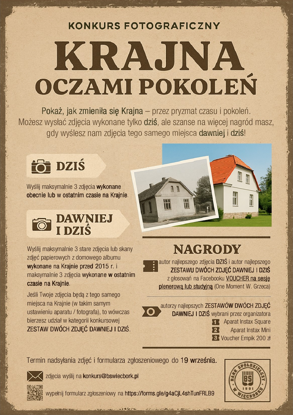 Read more about the article Konkurs fotograficzny „Krajna oczami pokoleń”