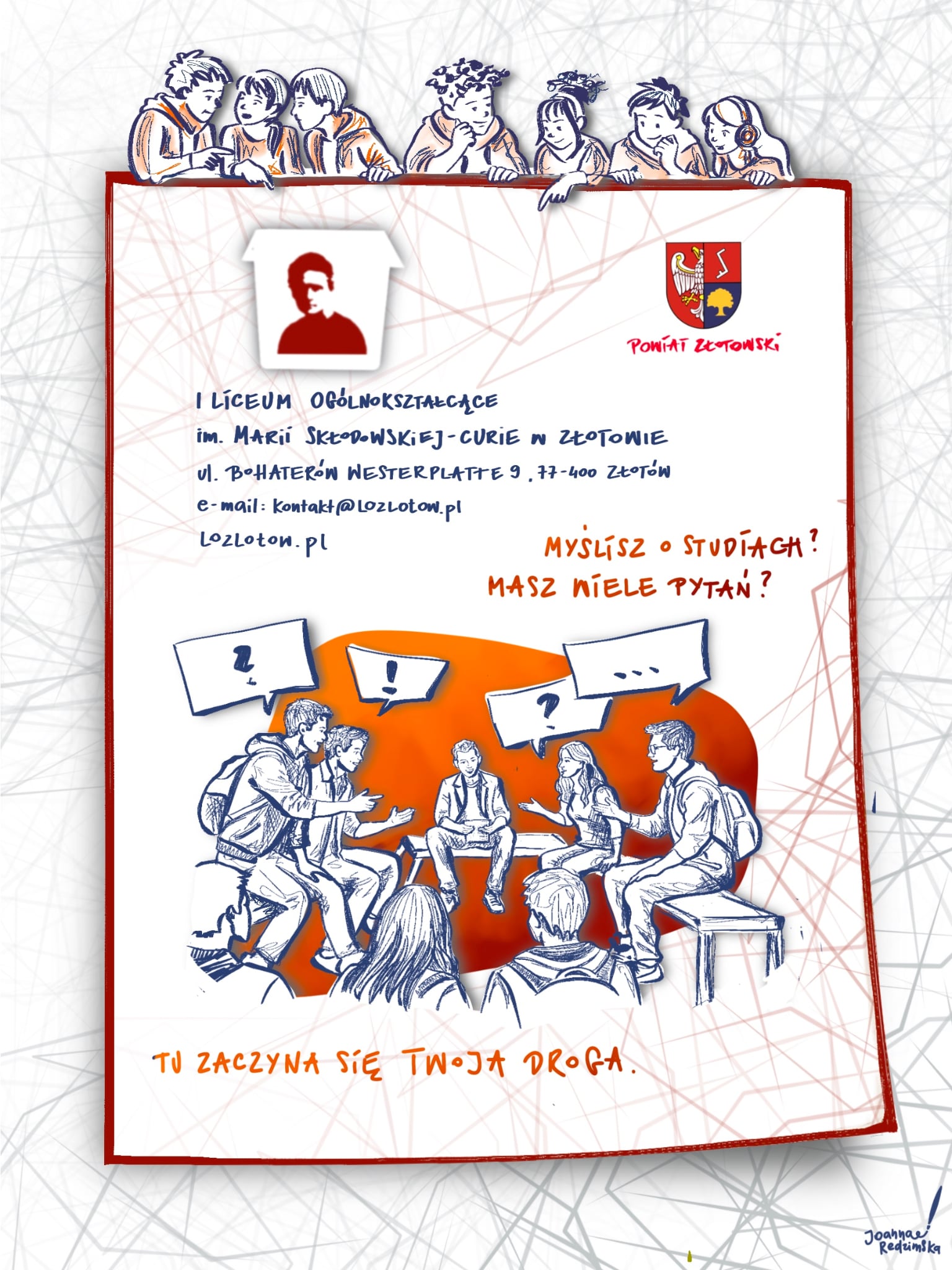 I Liceum Ogólnokształcące im. Marii Skłodowskiej-Curie w Złotowie w Złotowie: tu tradycja spotyka przyszłość!